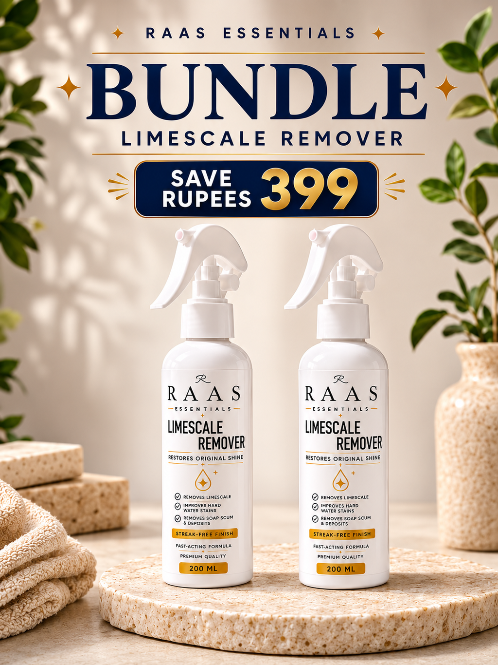 Bundle Of Two | Limescale Remover Spray | 200ml